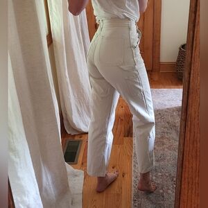 J. Galt / Brandy Melville Cream Vintage Carpenter Pants S